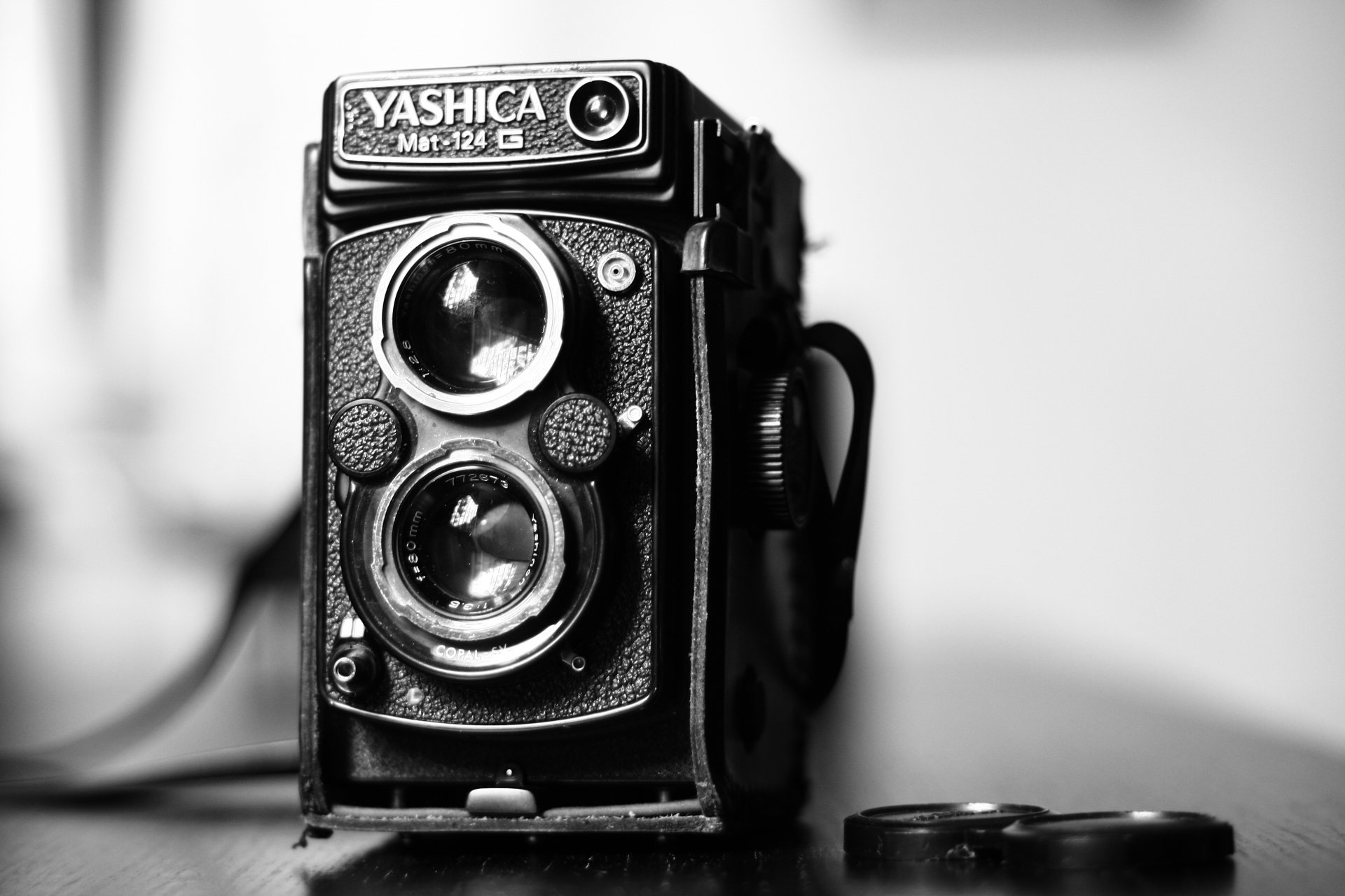 macchina fotografica yashica mat 124g macro