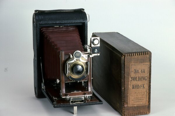 Retro flash della fotocamera Modello vintage