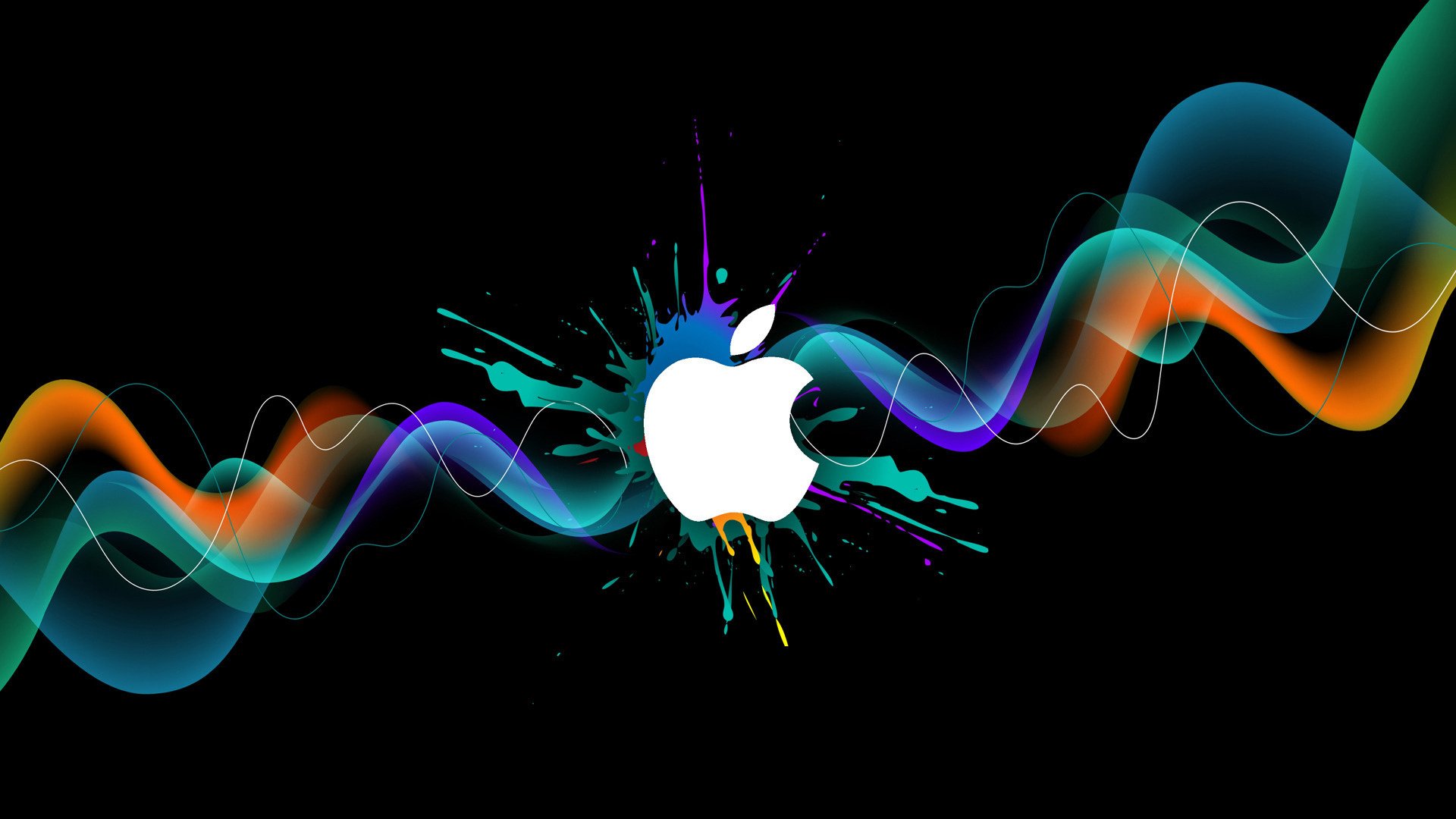 apple logo marca vernice cuore emblemi loghi