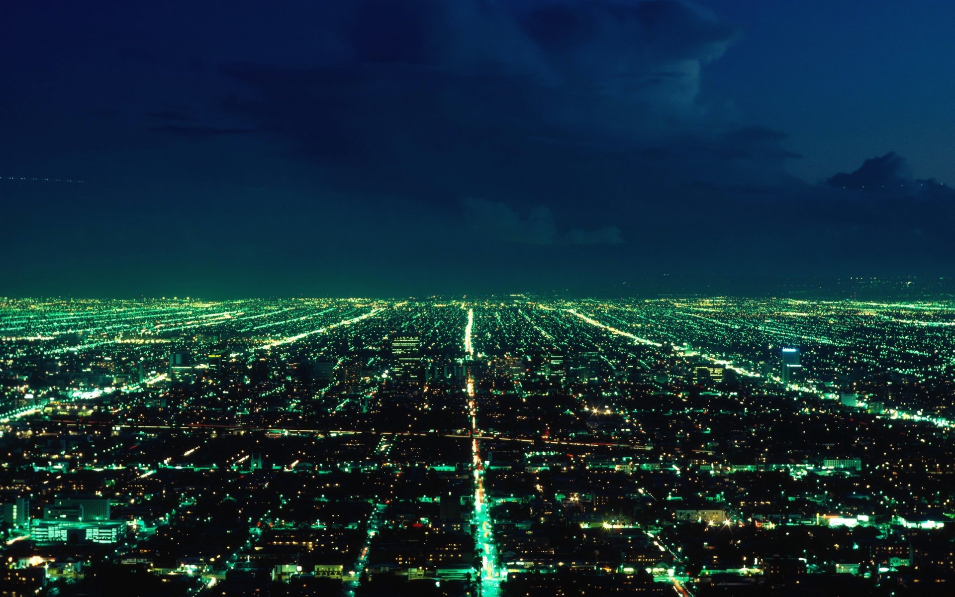 città luci notte