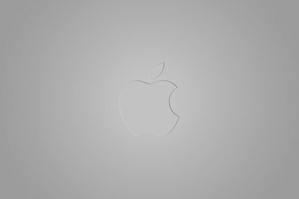 Bianco e nero logo del marchio applelogotim