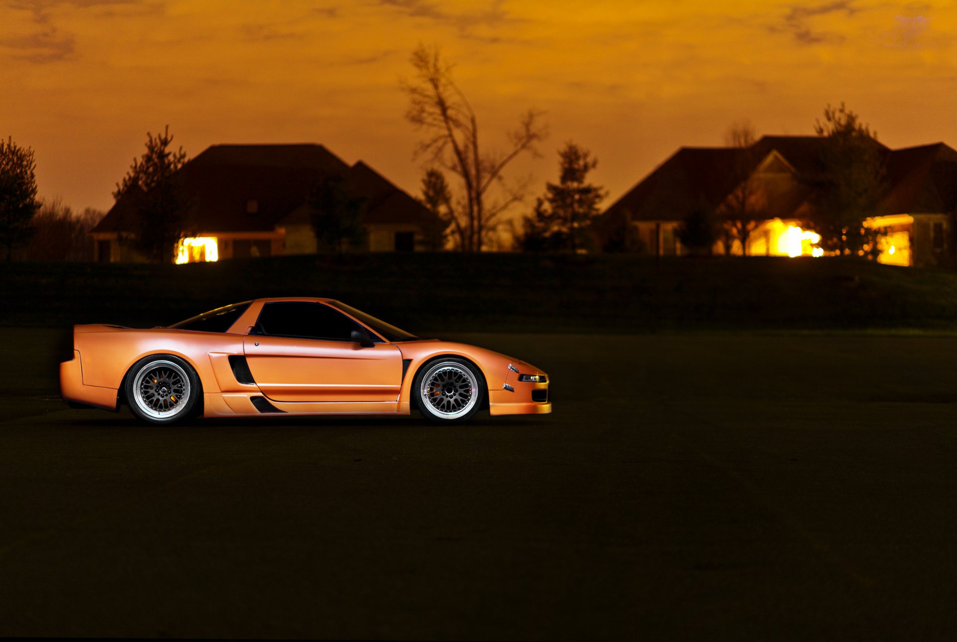 acura honda nsx arancione acura honda arancione casa tramonto