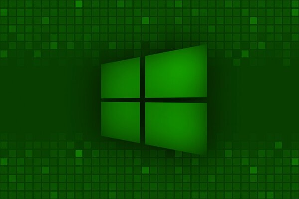 Logo verde di Microsoft Windows 8