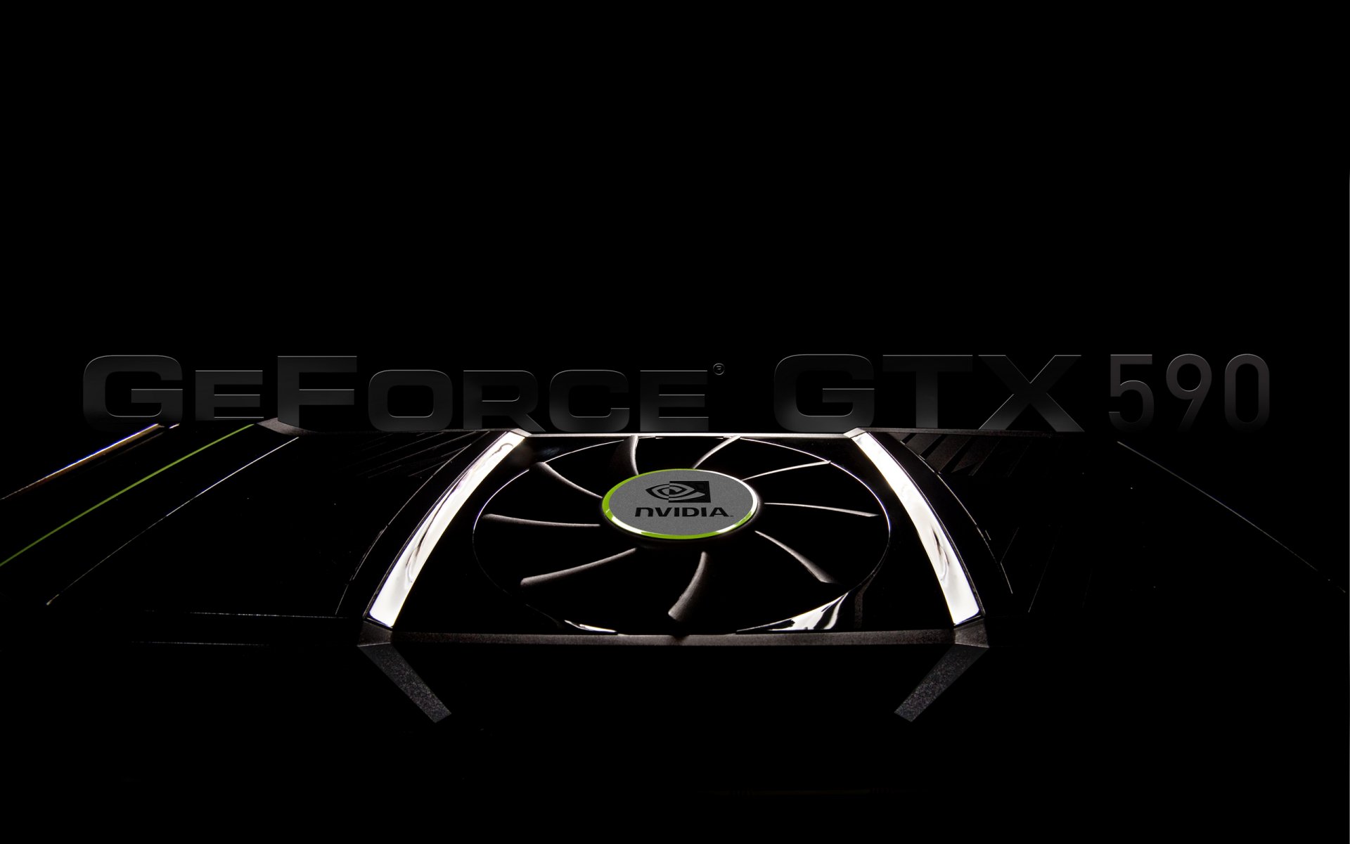 scheda video geforce gtx 590 sfondo