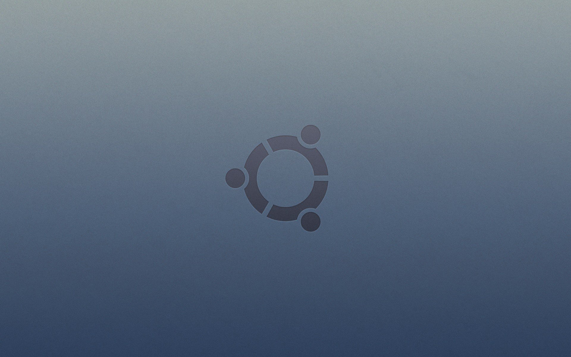 ubuntu linux gnu sfondo blu