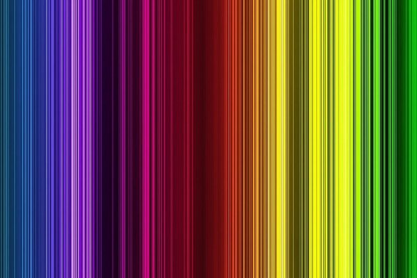 Linee di colori multicolori dello spettro