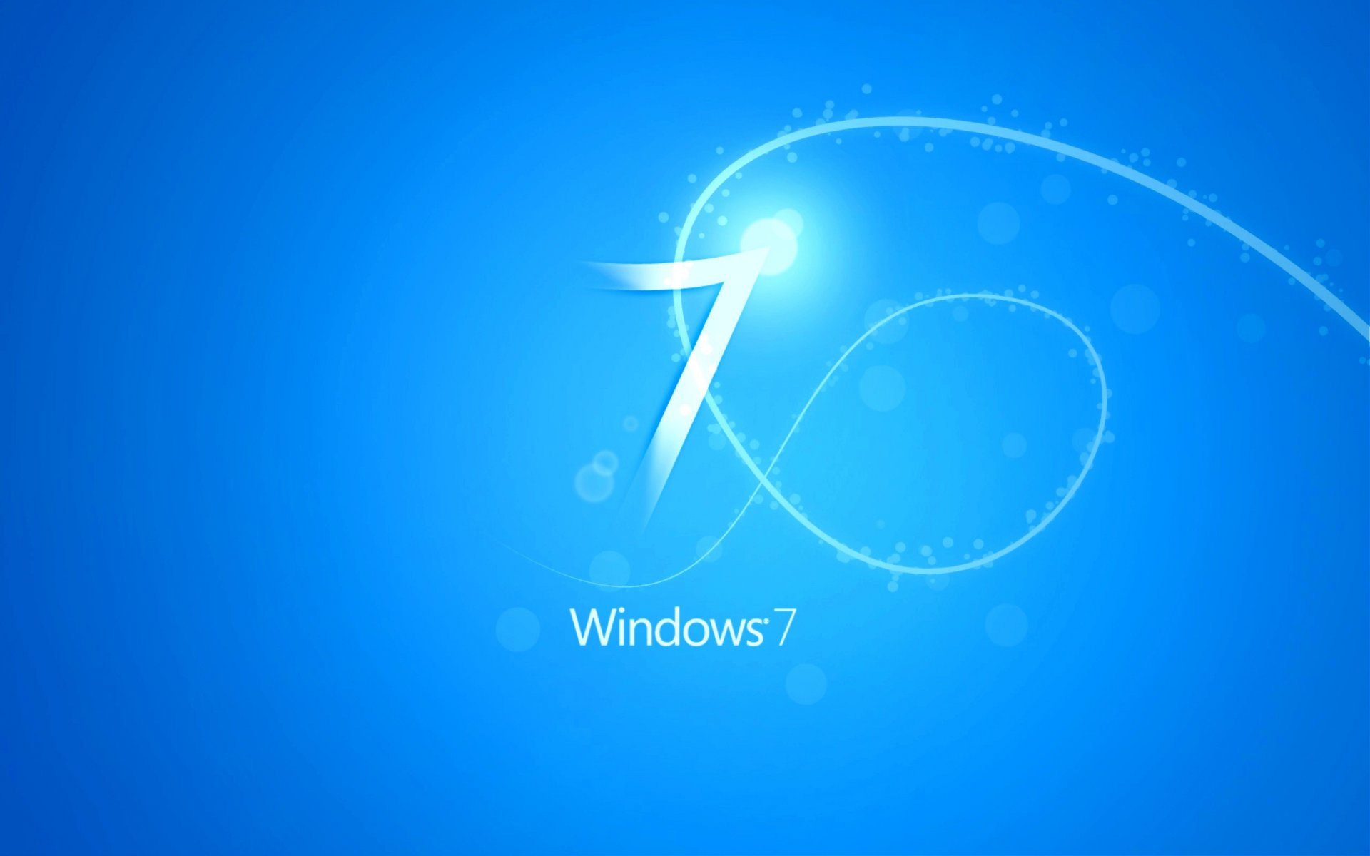 blu ciano strisce bianche sette emblemi 7 zyphra angolo luce sole cerchio illuminazione linee archi logo lavoro windows