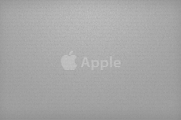 Immagine del logo Apple morso