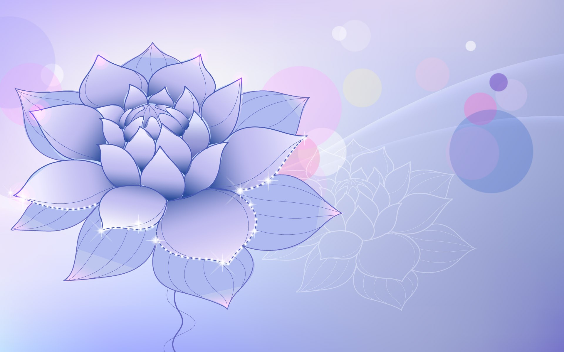 fiore loto lilla