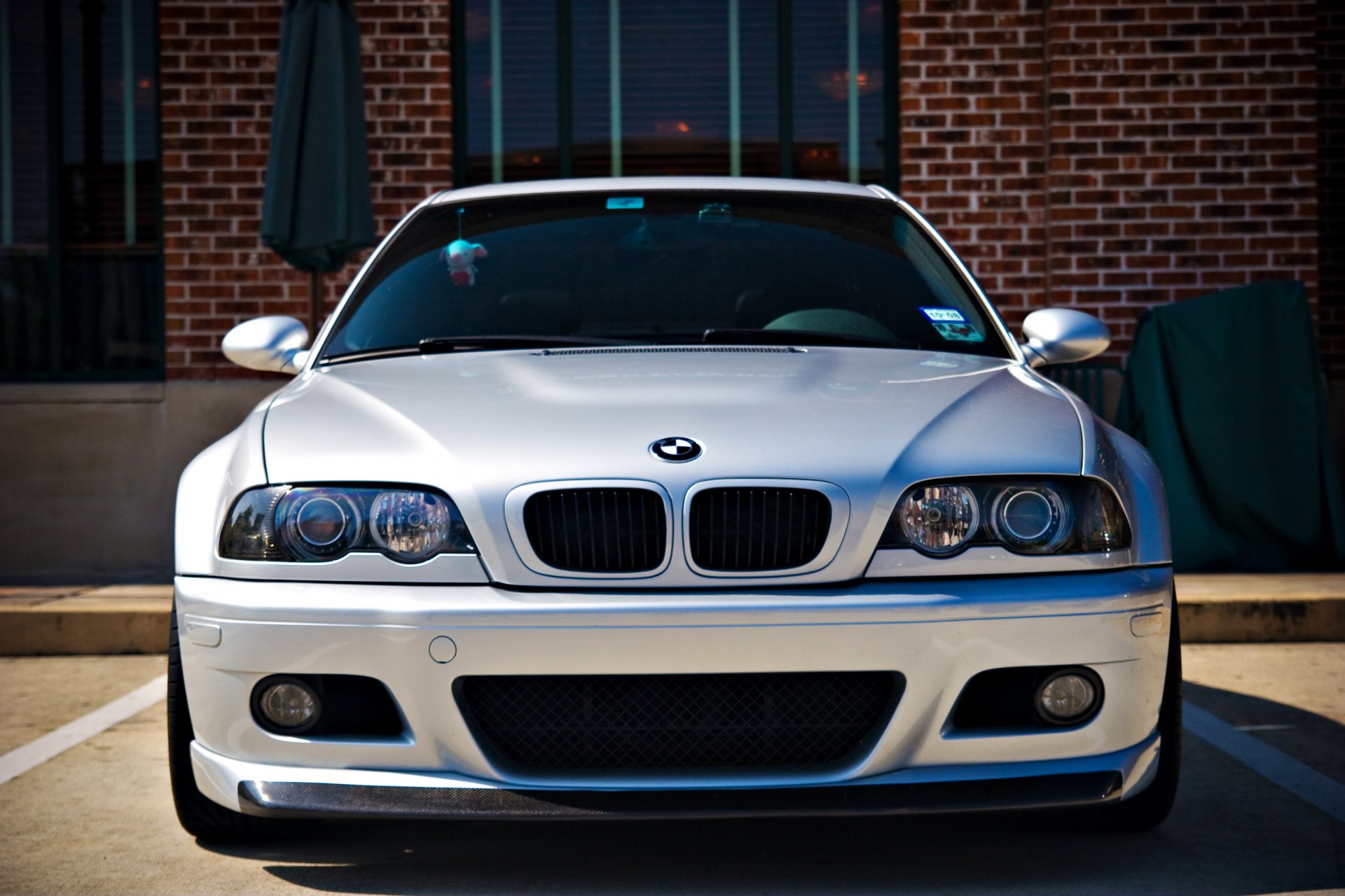 bmw e46 m3 argento bmw argento anteriore