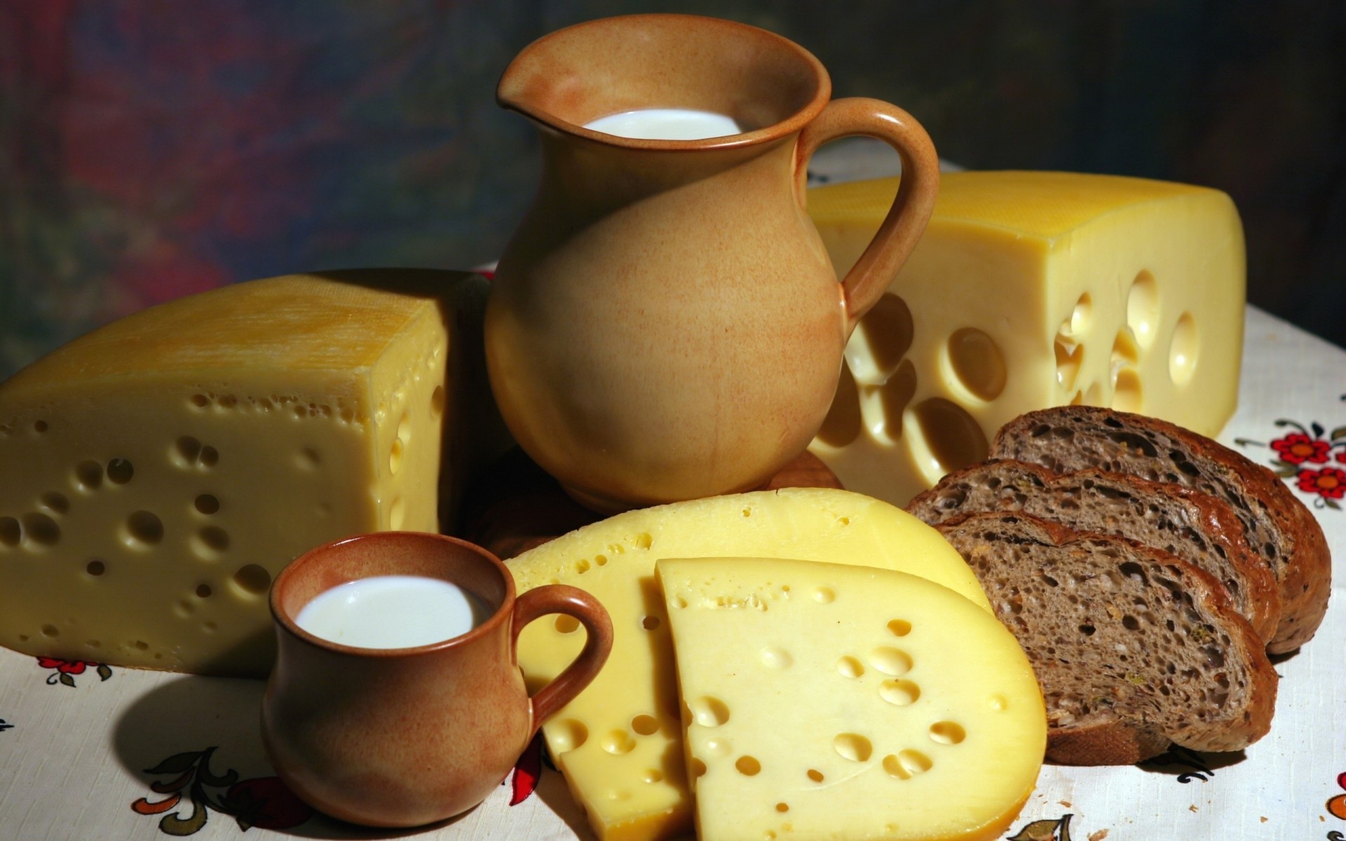 affettare pane formaggio latte