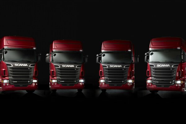 Scania foto per camionista tutto ok