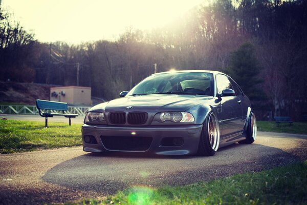BMW è una bella foto. Bella macchina