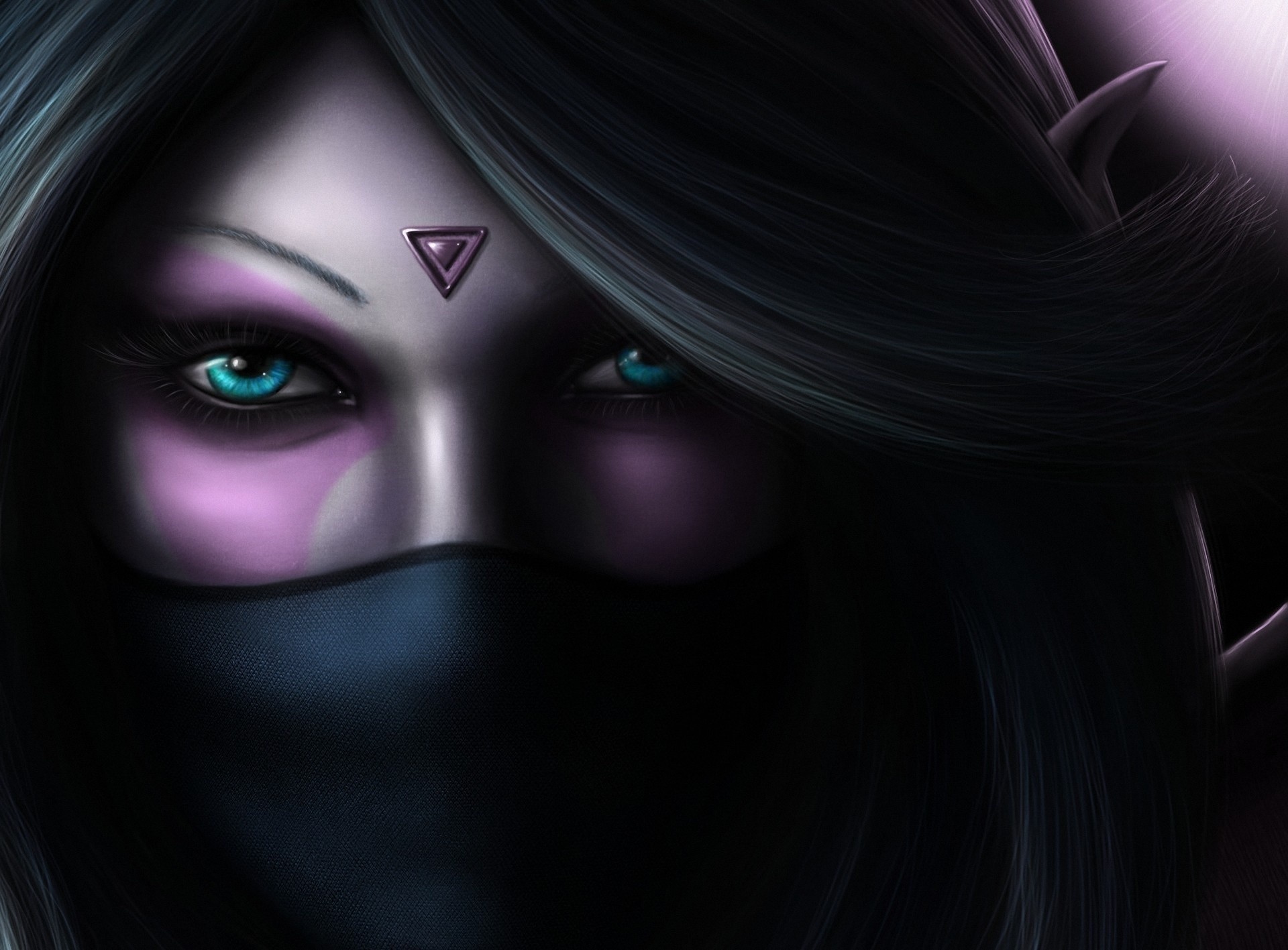 arte ragazza simbolo fascia dota 2 lanaya elfo
