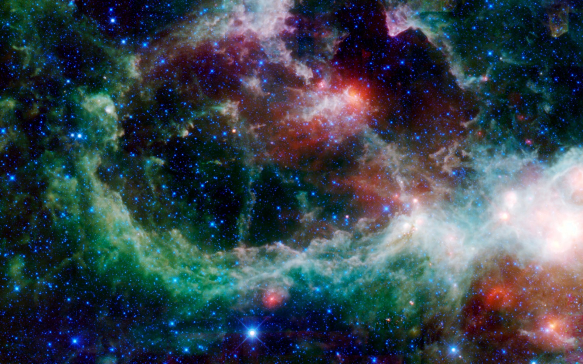 cosmo nebulosa cuore