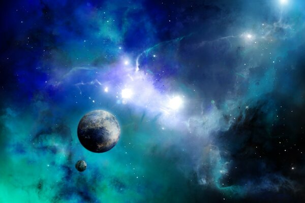 Una vita così piccola nell immenso vuoto dell aurora boreale cosmica