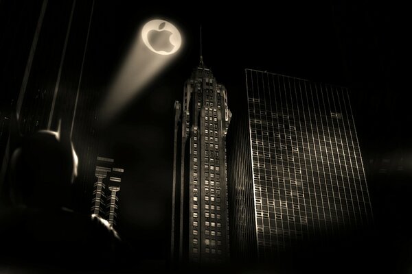 Apple Mac in vista di Batman