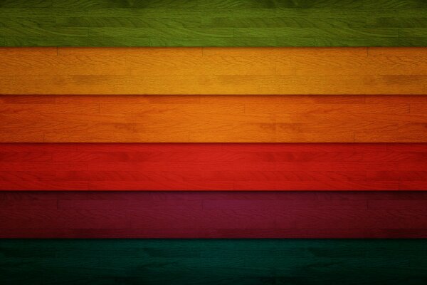 Blocchi di legno multicolori in stile retrò