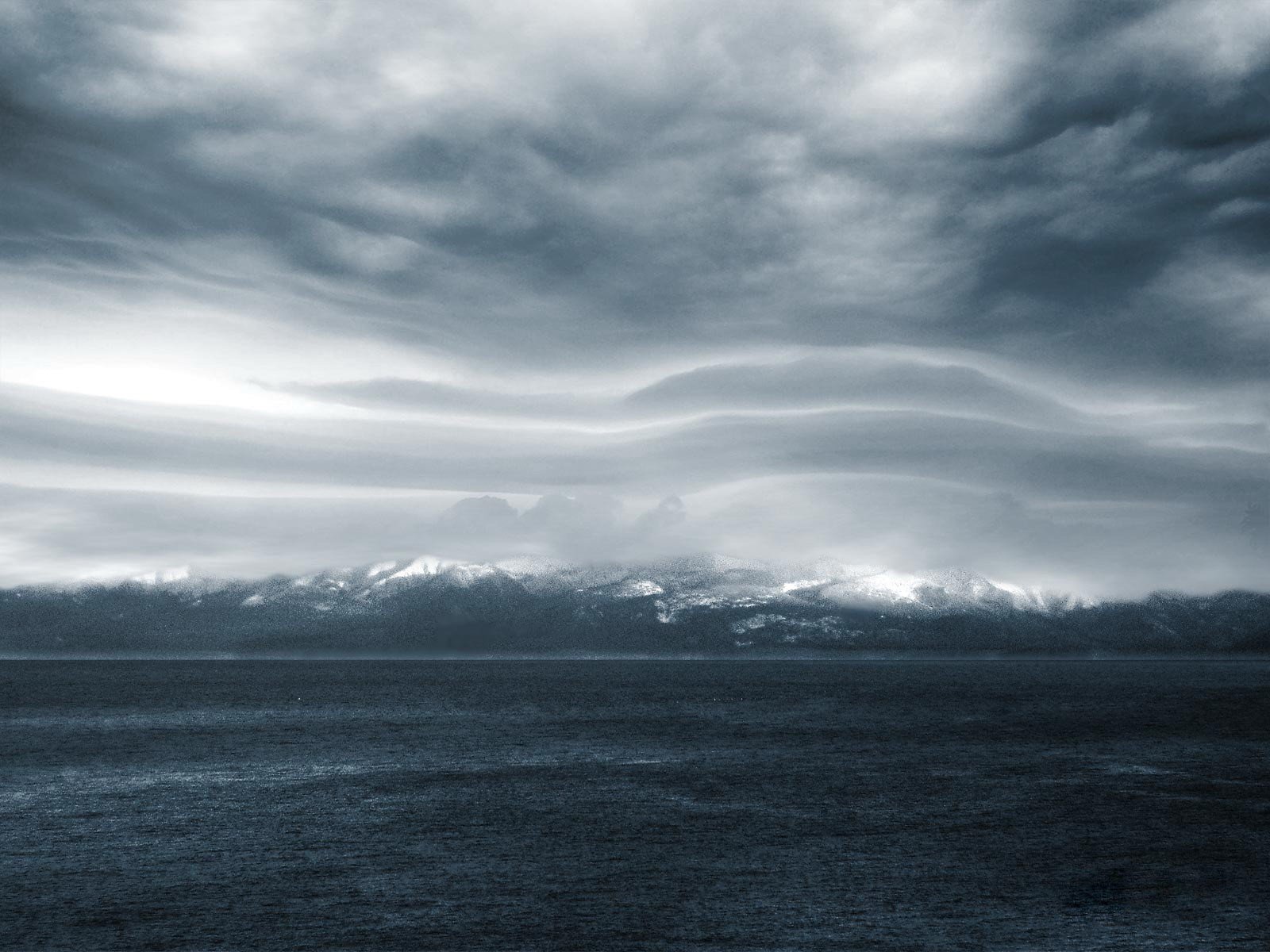 montagne baikal cielo lago