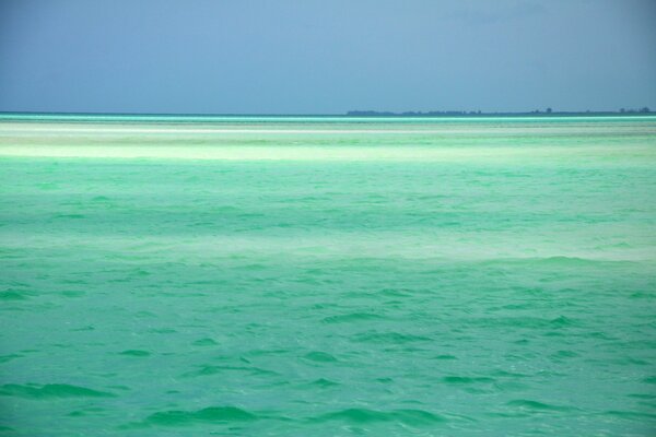 Foto oceano Caraibi paesaggio