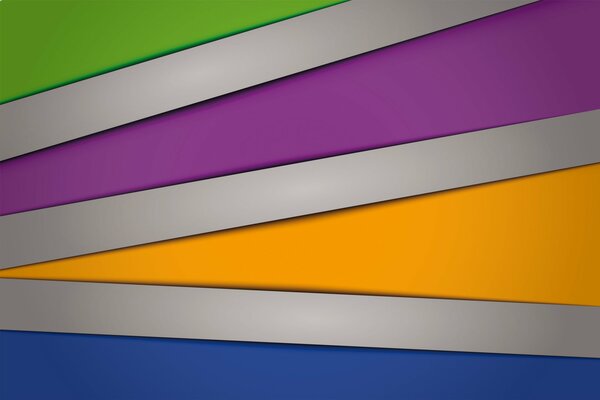 Strisce astratte in diversi colori