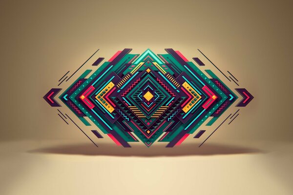 Forme geometriche foto a colori