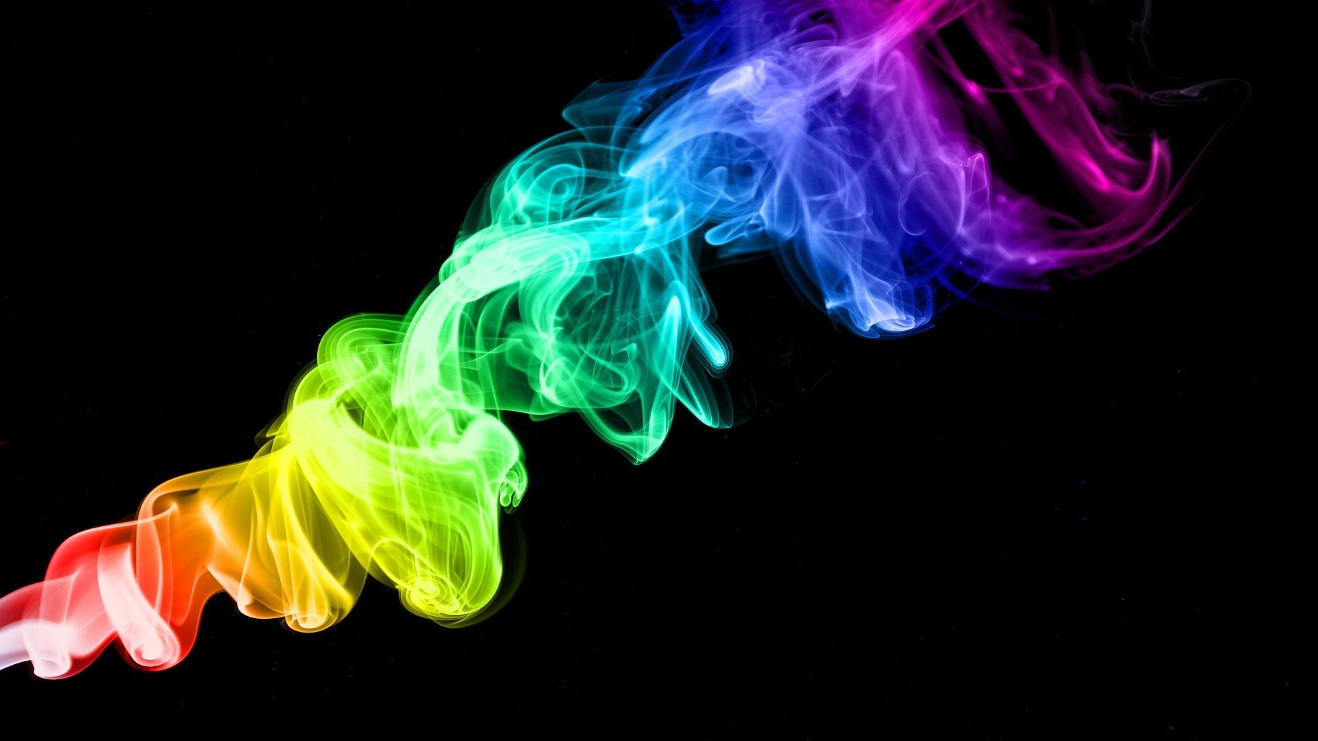 fumo colori arcobaleno colore arcobaleno