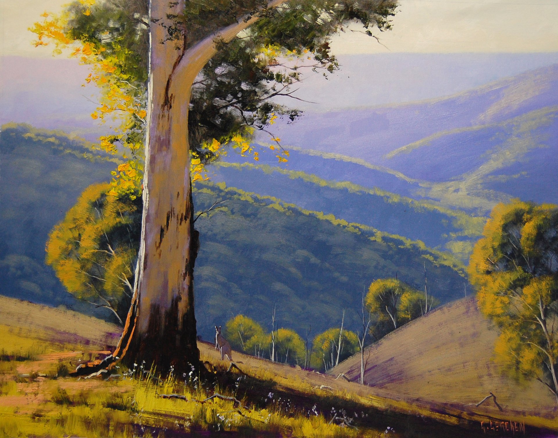 arte disegno artsaus estate colline