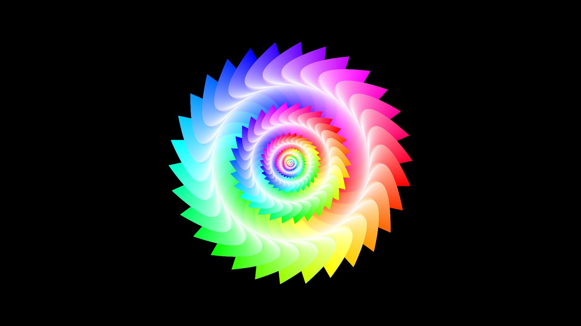 cerchio colori astrazione