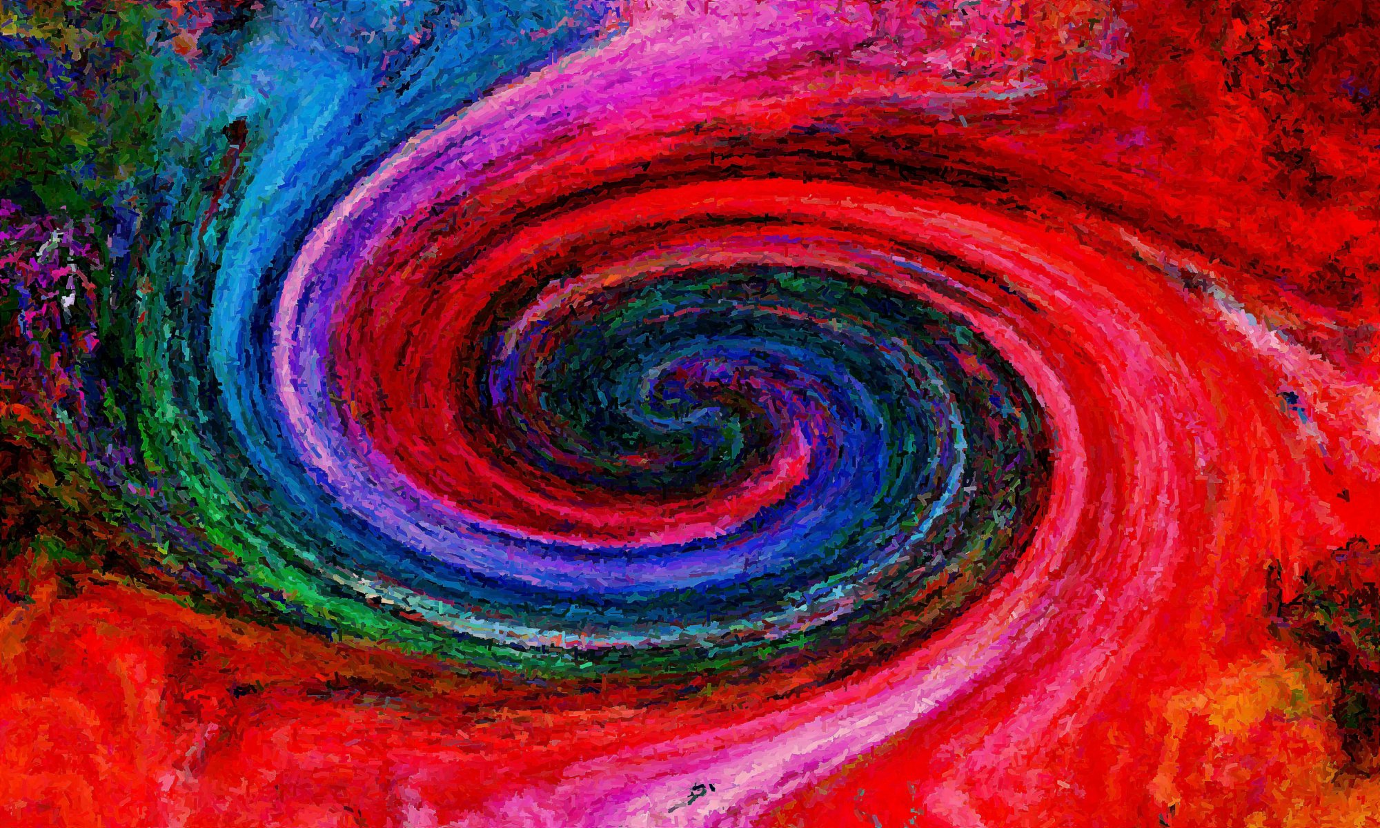 spirale colore modello