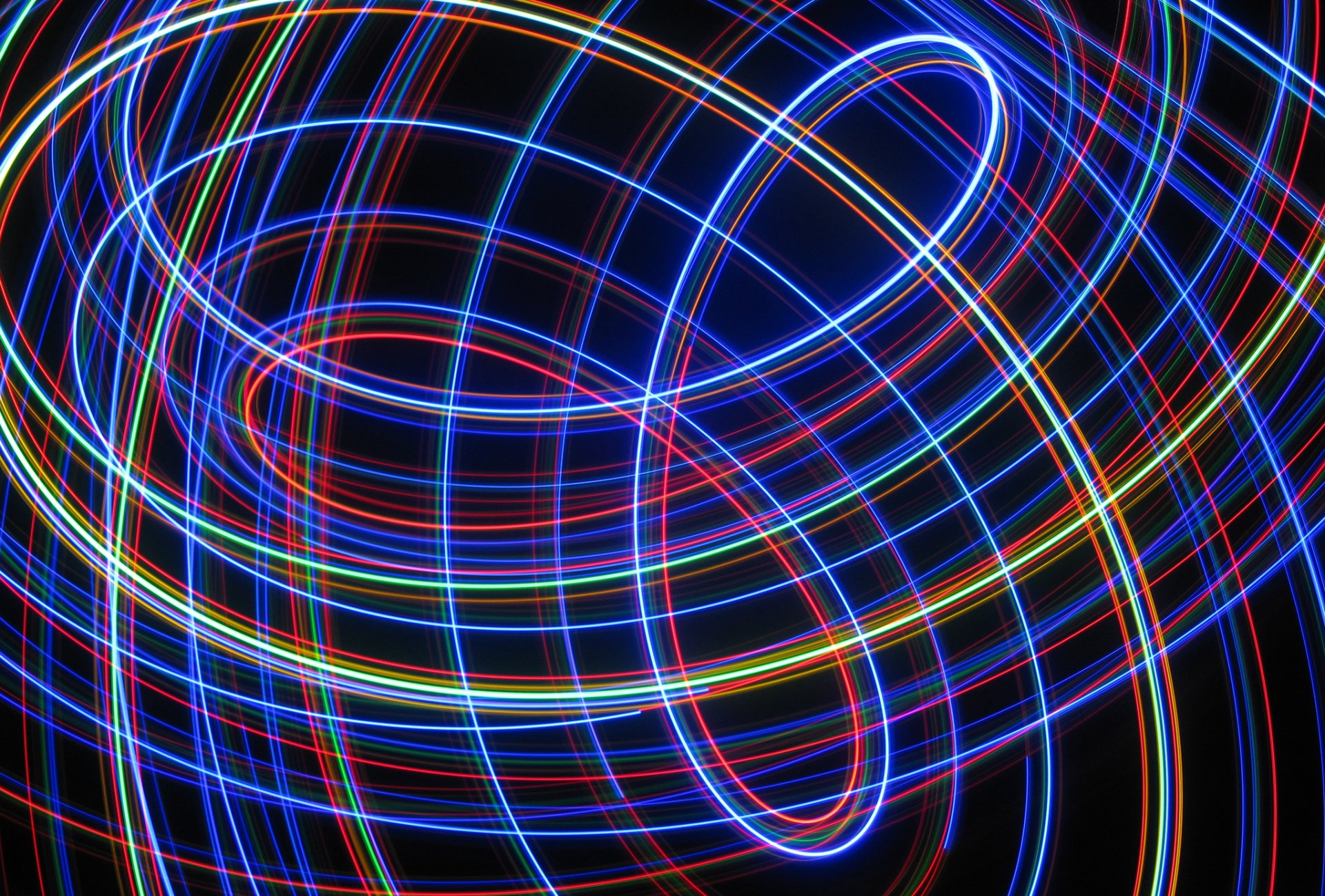 linee raggi percorsi loop curva sfondo