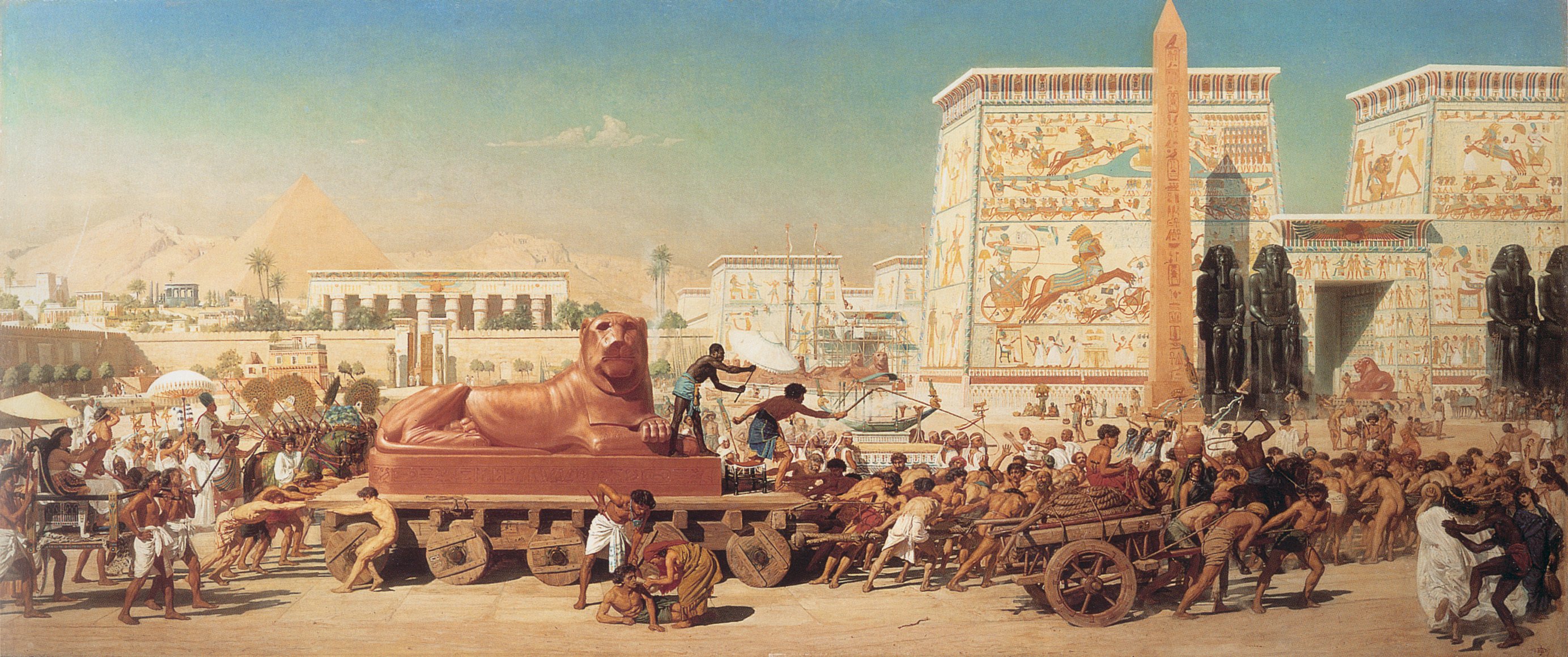 pittura pittura israele in egitto 1867 edward poynter