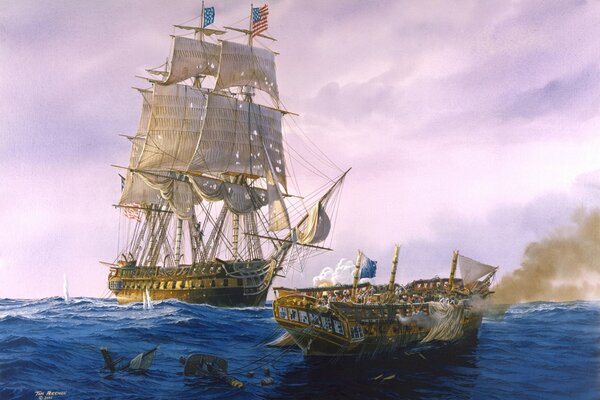 Immagine di Tom Freeman con la Battaglia Navale