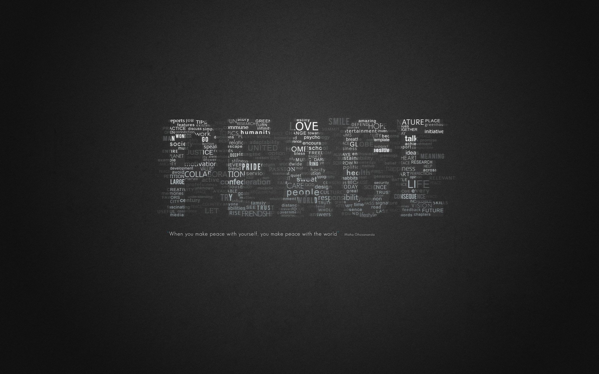 pace espressione citazione parole