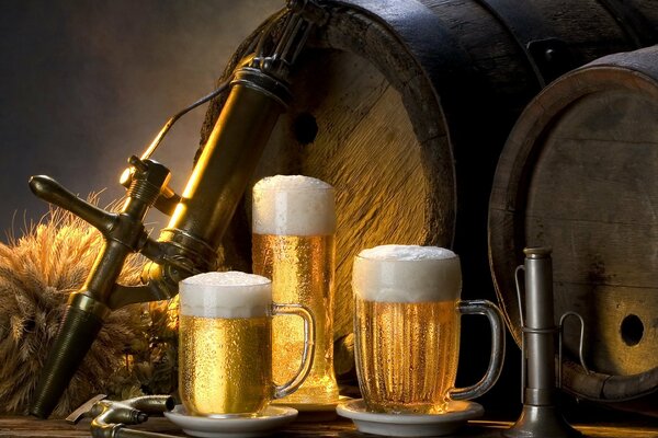 Birra tempo medievale cavaliere