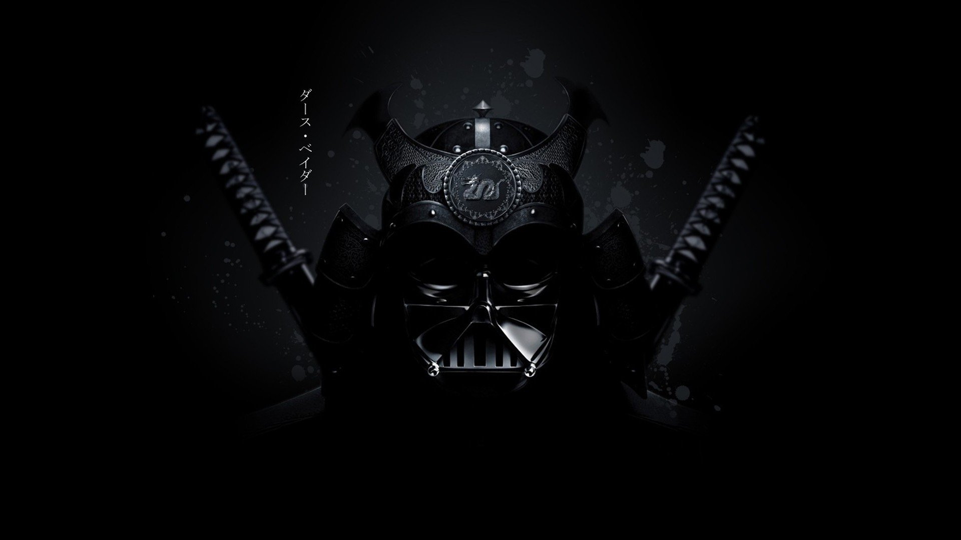 darth vader rendering samurai guerre stellari