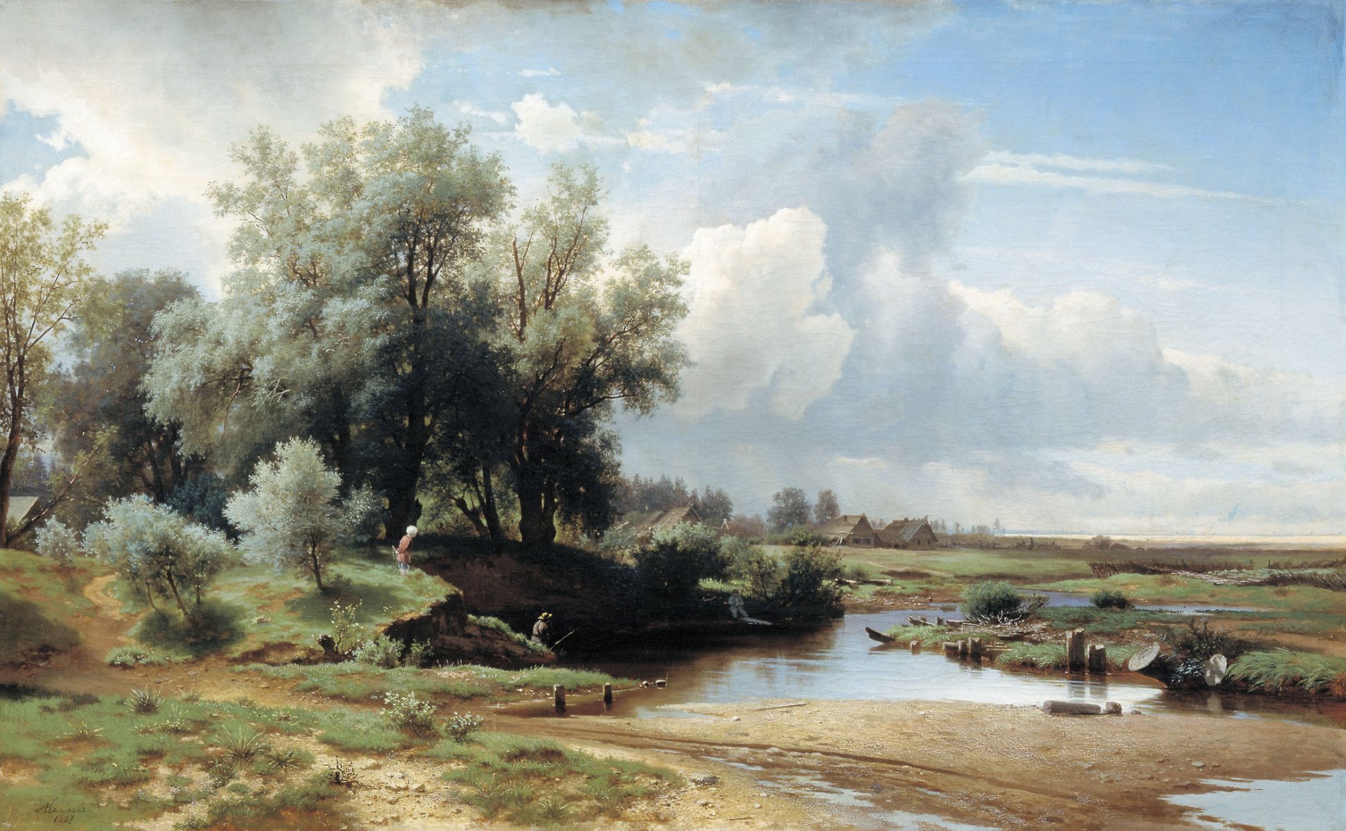 kamenev paesaggio pittura