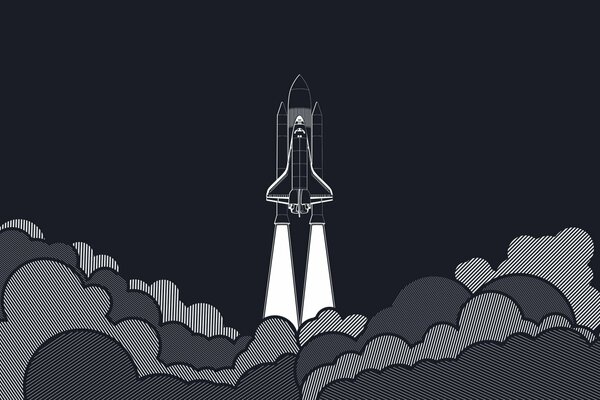 Volo straordinario del veicolo spaziale