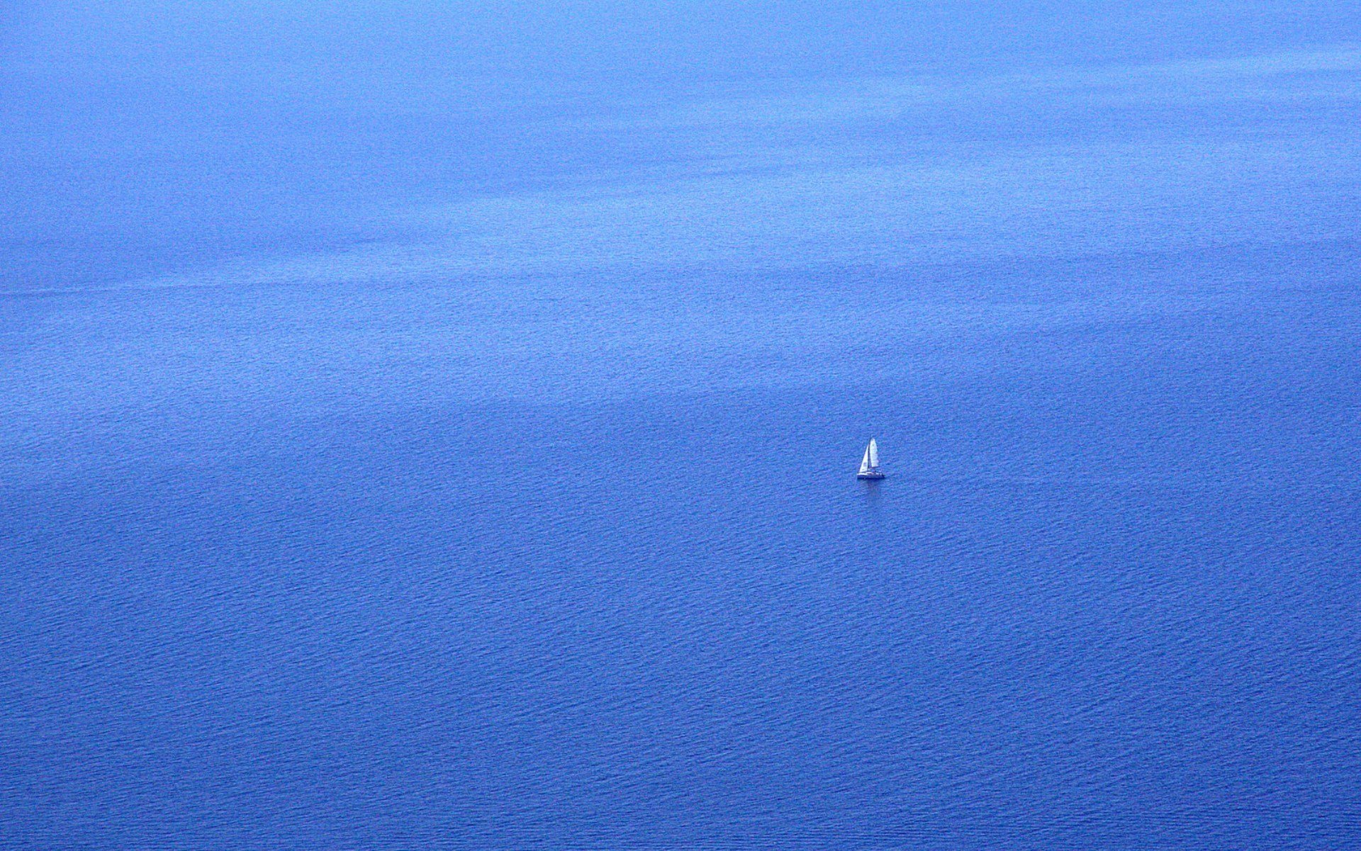 mare barca paesaggio minimalismo