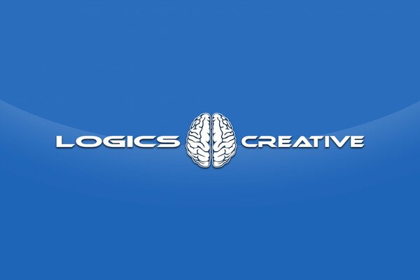 Iscrizione creativa su sfondo blu