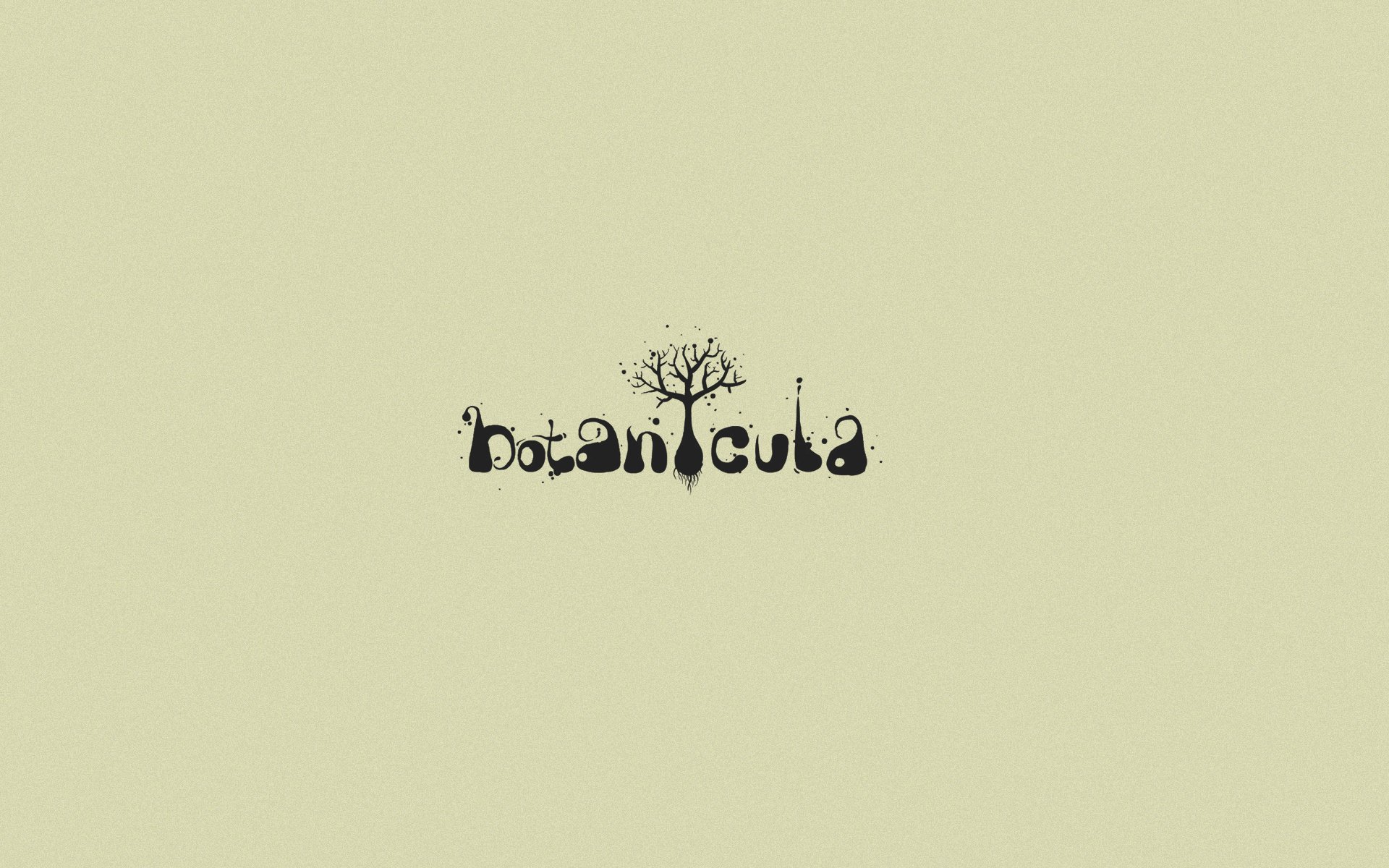gioco botanicula capolavoro logo legno font
