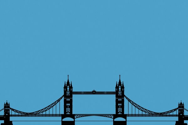 Londra. Tower Bridge la sera