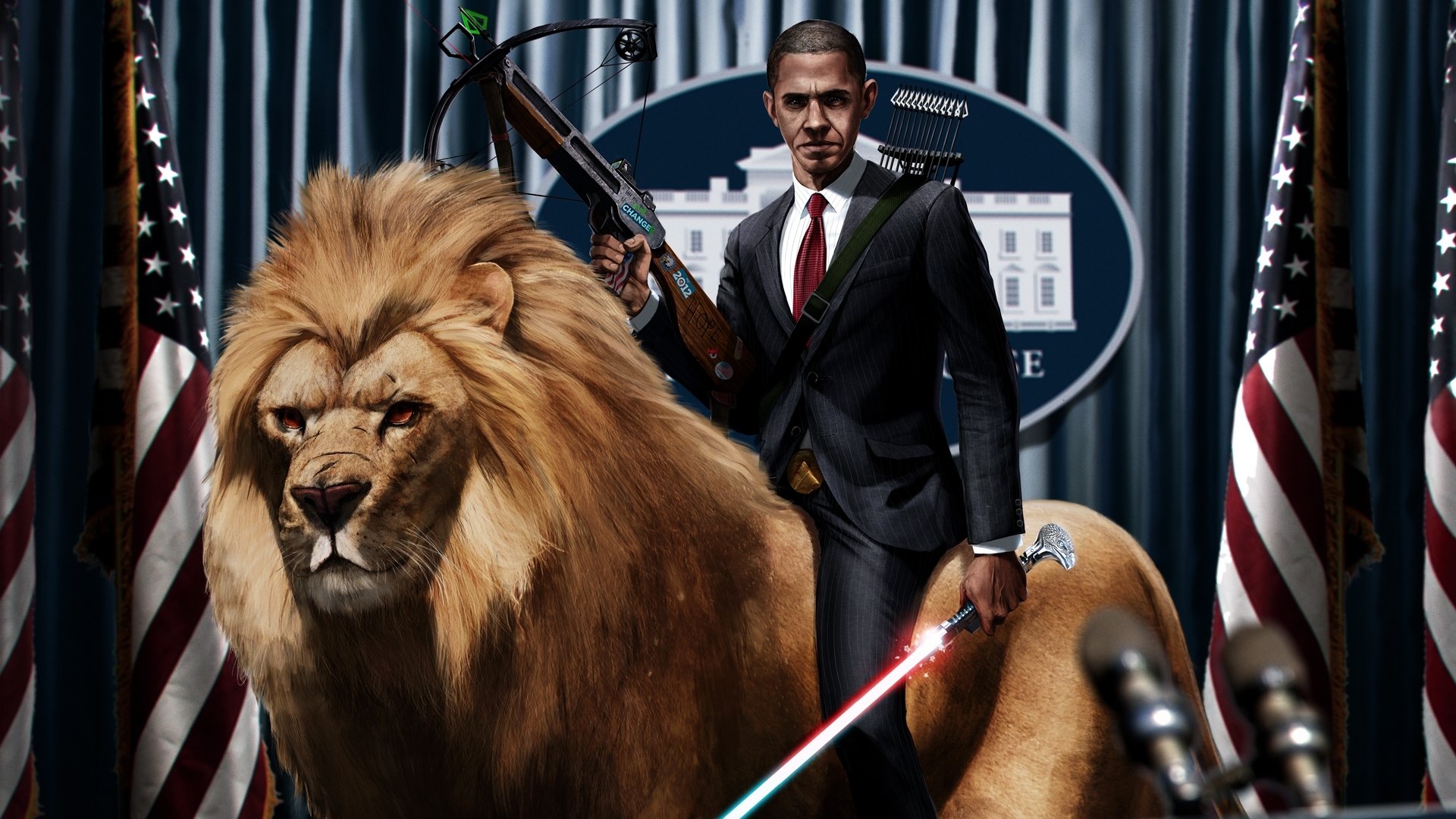 presidente obama leone luminoso balestra