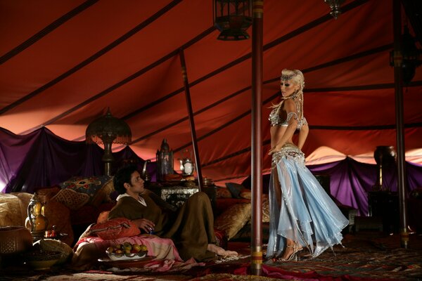 Interpretazione dell harem con concubine
