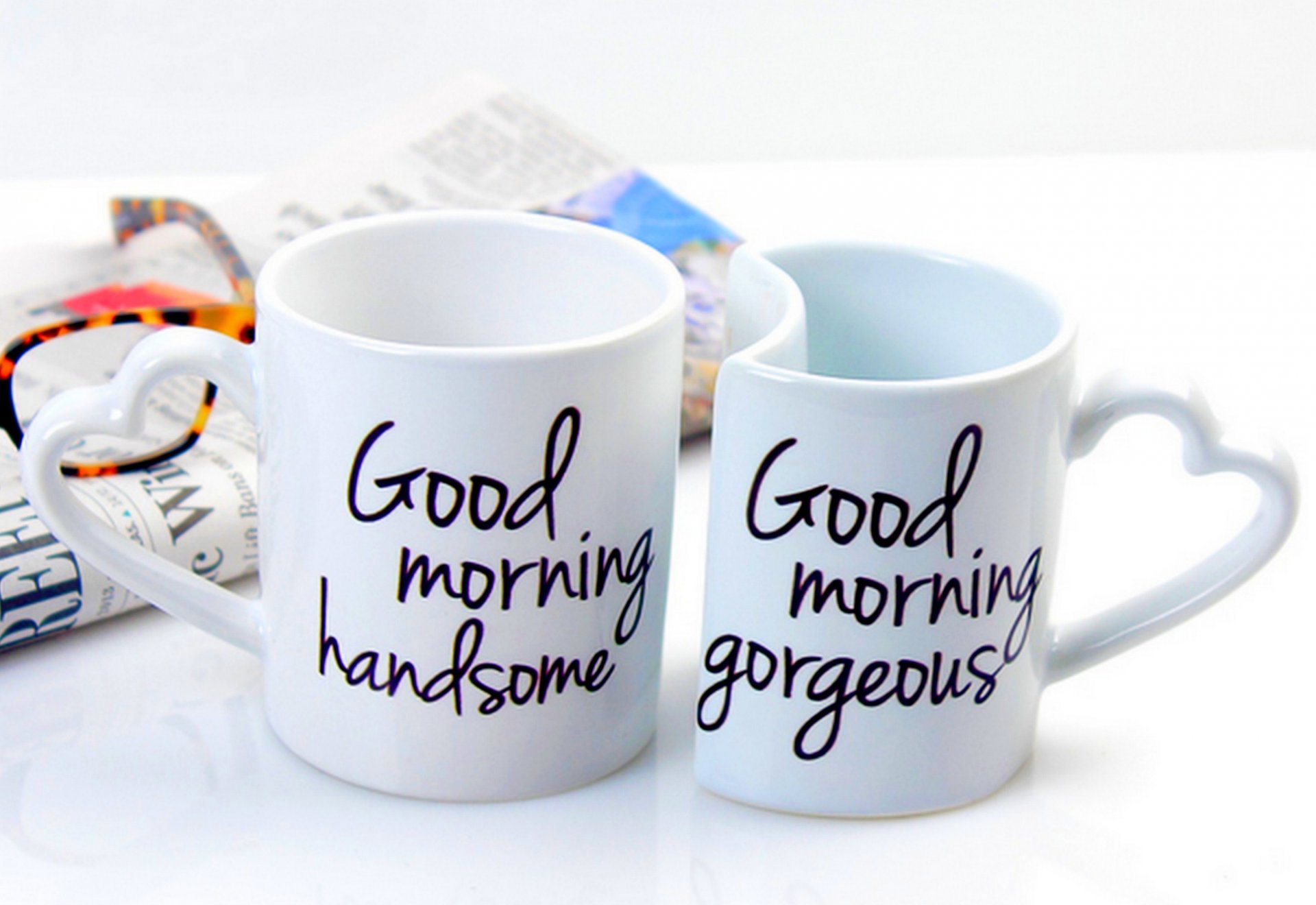tazza caffè buongiorno amore