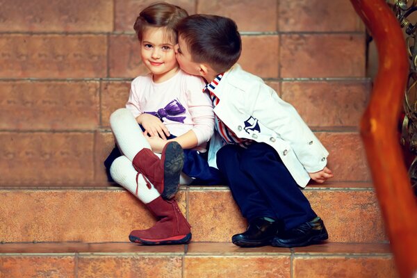 I primi baci per bambini
