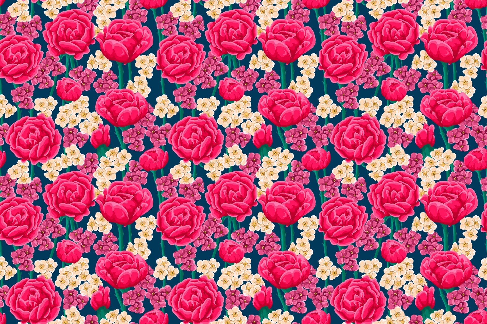 rose modello fiori