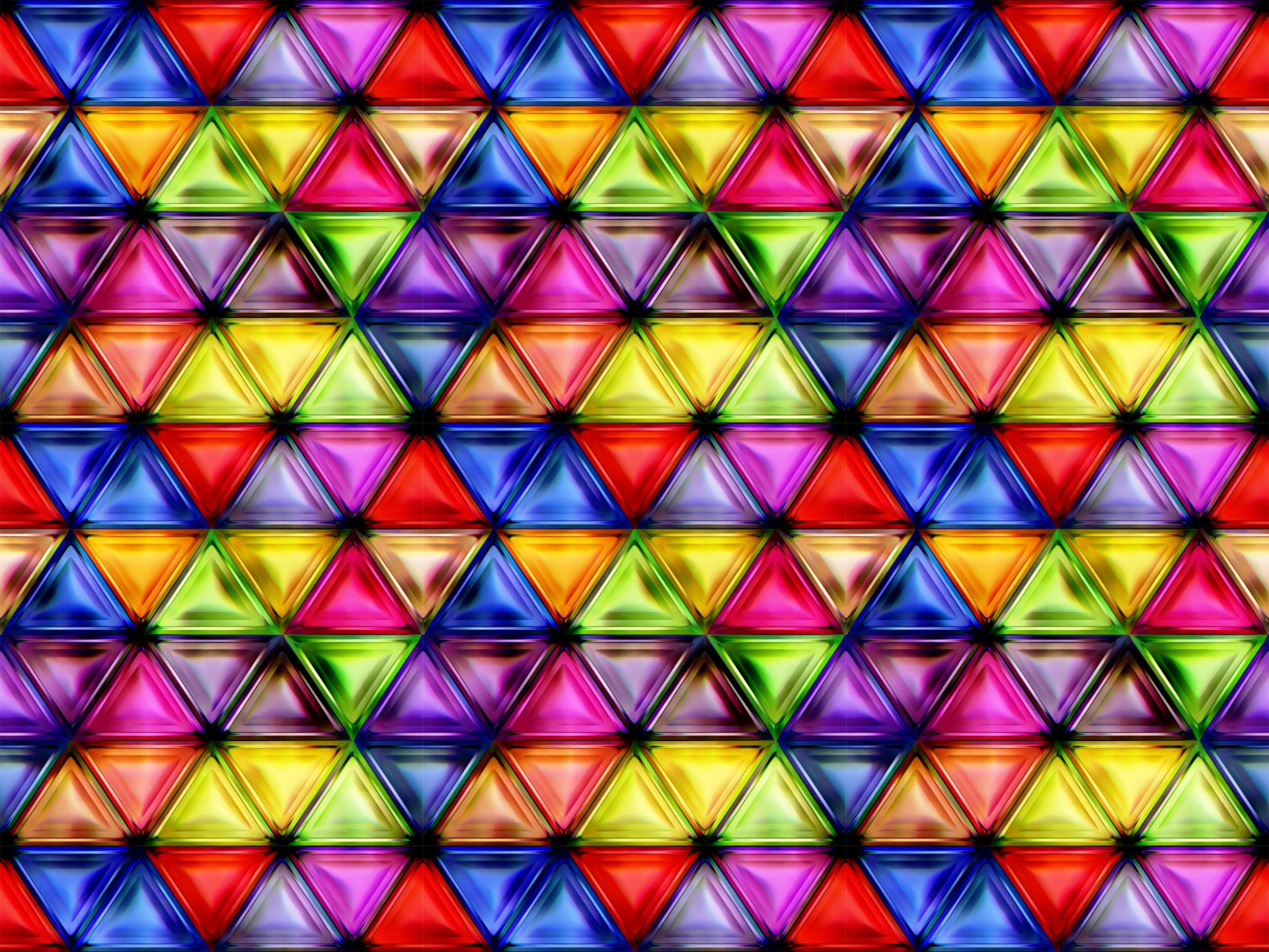 vetro multicolore struttura