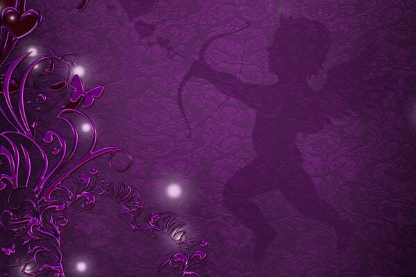 Baby Cupido con le frecce magiche dell amore