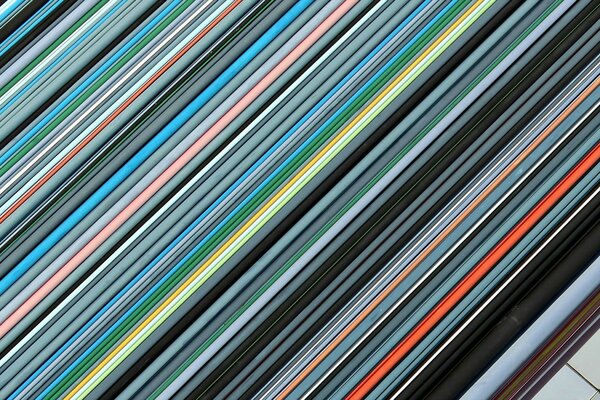 Trame di strisce colorate di diversi colori